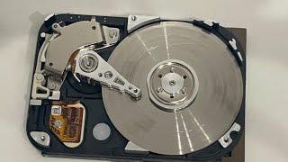 Breaking a HDD with a screwdriver 2