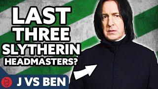 J vs Ben ULTIMATE Slytherin House Harry Potter TRIVIA Quiz