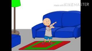 Classic Caillou Wakes His Dad Up With The Monsters Inc Theme Song EarrapeGrounded