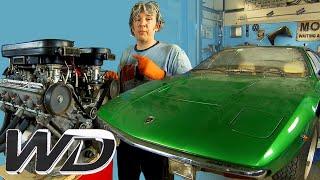 Lamborghini Urraco How To Completely Refurbish The Engine  Wheeler Dealers