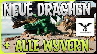 Neue Drachen & Alle Wyvern mit der ASA Mod Draconic Chronicles