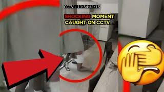 SHOCKING MOMENTS CAUGHT ON CCTV  SHE MADE A HUGE MISTAKE