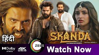 Skanda Movie Hindi Dubbed Streaming Now In Zee 5  Ram Pothineni Sreeleela  STM Update #5