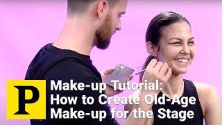 Make-up Tutorial How to Create Old-Age Make-up for the Stage