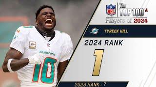 1 Tyreek Hill WR Dolphins  Top 100 Players of 2024