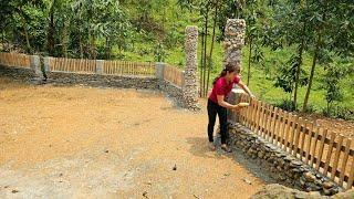 How to design a fence for your house easily  Farm life - Phùng Thị Chài