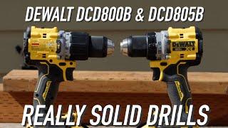 DeWalt DCD800B & DCD805B Review  Dr Decks