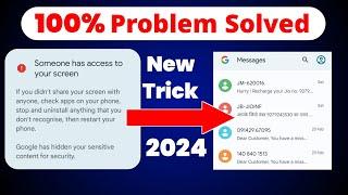 100% someone has access to your screen message  problem solved  fix sharing your screen problem