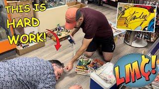 Helping Out a New Comic Store Owner… and Finding a HUGE Comic Book Signature