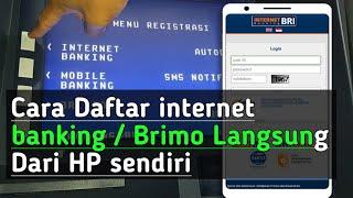 Cara Mengaktifkan Internet Banking BRI di HP