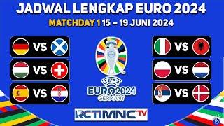 Jadwal Siaran Langsung Euro 2024 Hari ini Live RCTI  Jerman Vs Skotlandia #euro2024