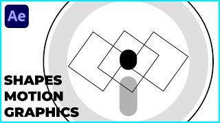 Motion Graphics Shape Animation Tutorial in After Effects - After Effects Tutorial  Motion Graphics