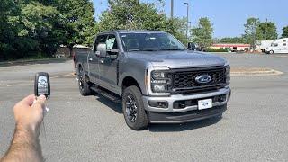 2023 Ford F250 SuperDuty XLT Start Up Test Drive Walkaround POV and Review