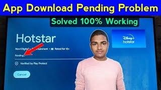 smart tv me app download nahi ho raha hai  android tv app install pending problem solved