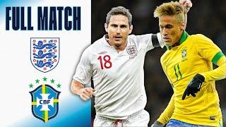 FULL MATCH  England v Brazil  International Friendly 2012-13  England
