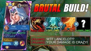 LANCELOT SAVAGE MODE IN THIS NEW BROKEN BUILD FOR MCL   must try 