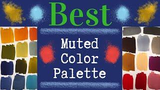 Best Muted Color Palette - Distress Spray Stain - Tim Holtz