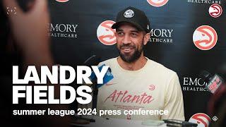 Landry Fields Summer League Press Conference