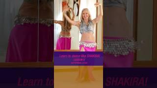 Shakira HIP MOVES for Beginners with no Rhythm - Lesson 4 Belly Dance Tutorial
