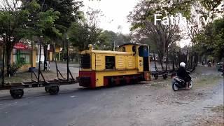 Kereta Lori Tebu di Pabrik Gula #Madukismo Yogyakarta