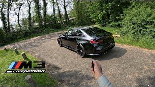 POV 2024 BMW G80 M3 Competition XDRIVE  Country Roads & Autobahn Pure Drive Vibes