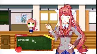 MONIKA DDLC GAME ANIMATION - DIGITAL GIRL