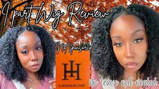 I Part wig review ilikehair.com #notsponsored #honestreview #affordablewigs