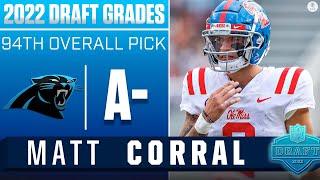 Panthers take 4th QB Off Draft Board in Matt Corral With No. 94 Pick I 2022 NFL Draft Grades