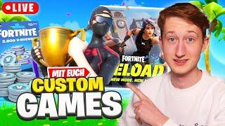 Custom Games mit EUCH+Vbucks VerlosungFortnite LIVE #live #shorts #fortnitelive