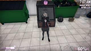 YANDERE SIMULATOR  Ayano laugh from low to high sanity clip