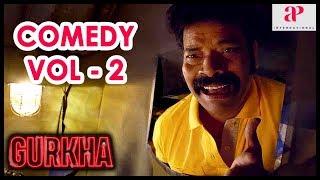 Gurkha Movie  Full Comedy Scene  Part 2  Yogi Babu  Elyssa  Ravi Mariya  Devadarshini