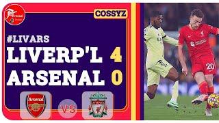 LIVERPOOL 4-0 ARSENAL. Match Reaction. Arsenal news now.