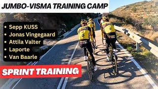 A look inside JUMBO VISMA training Ride   Jonas VINGEGAARD and Sepp KUSS on winter Training Camp