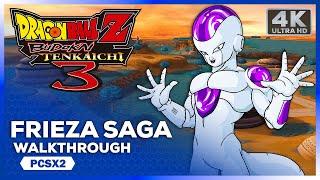 Dragon Ball Z Budokai Tenkaichi 3 Story Mode Gameplay - Frieza Saga 4K 60FPS