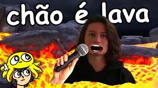 o chão é lava com o MIC ESTOURADO do ycaro