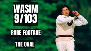 Wasim Akrams Great Reverse Swing  Match Winning Best Fast Bowling  Pakistan vs England