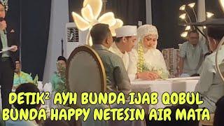 DETIK² MOMEN AYAH GILGA IJAB QOBUL BUNDA HAPPY NETESIN AIR MATA