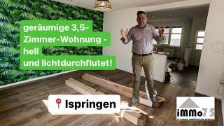 geräumige 35-Zimmer-Wohnung – hell und lichtdurchflutet ️ frisch renoviert in Ispringen. 