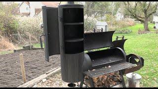 BEST OFFSET SMOKER - 14 STRUCTURAL STEEL - Horizon Ranger Review - Grill - Stick Burner - Smoker