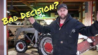 I bought an old Ford Tractor Lets cold start it and plow some snow - Vice Grip Garage EP58
