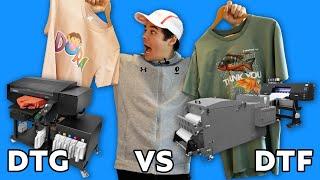 Pros and Cons of Digital Printing  DTG VS DTF