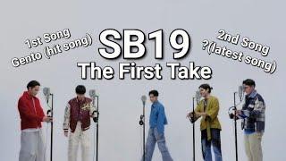SB19 BACK ON THE FIRST TAKE FOR THEIR SECOND PERFORMANCE