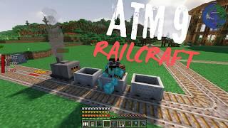 Minecraft ATM 9 Basically a Railcraft Tutorial