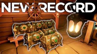 Using Stealth To BREAK My SOLO Record For Athena Heists - Sea of Thieves