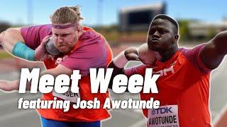 Throwing and Olympic Lifting with Josh Awotunde Its Meet Week