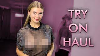 4k Transparent Lingerie Try On Haul  See Through Try On 2024