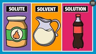 Solute Solvent and Solution  Chemistry