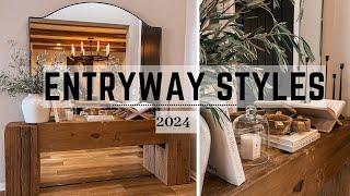 2024 ENTRYWAY STYLES & REVEAL  RUSTIC LUXURY  MODERN  ORGANIC