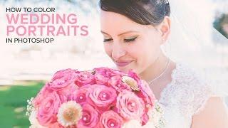 How to Add Sweet Color to Wedding Photos in Photoshop