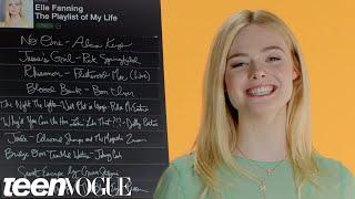 Elle Fanning Creates the Playlist of Her Life  Teen Vogue